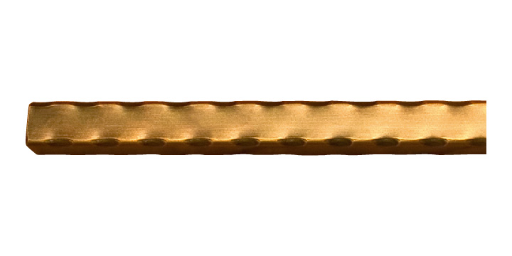 08 Square Hammered Hollow Rod